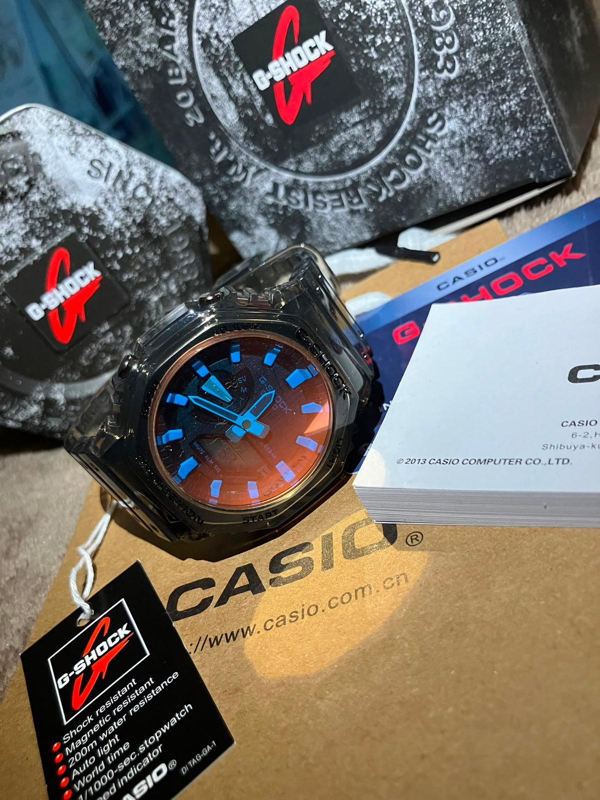 GA-2100 Fumé dégradé sunset