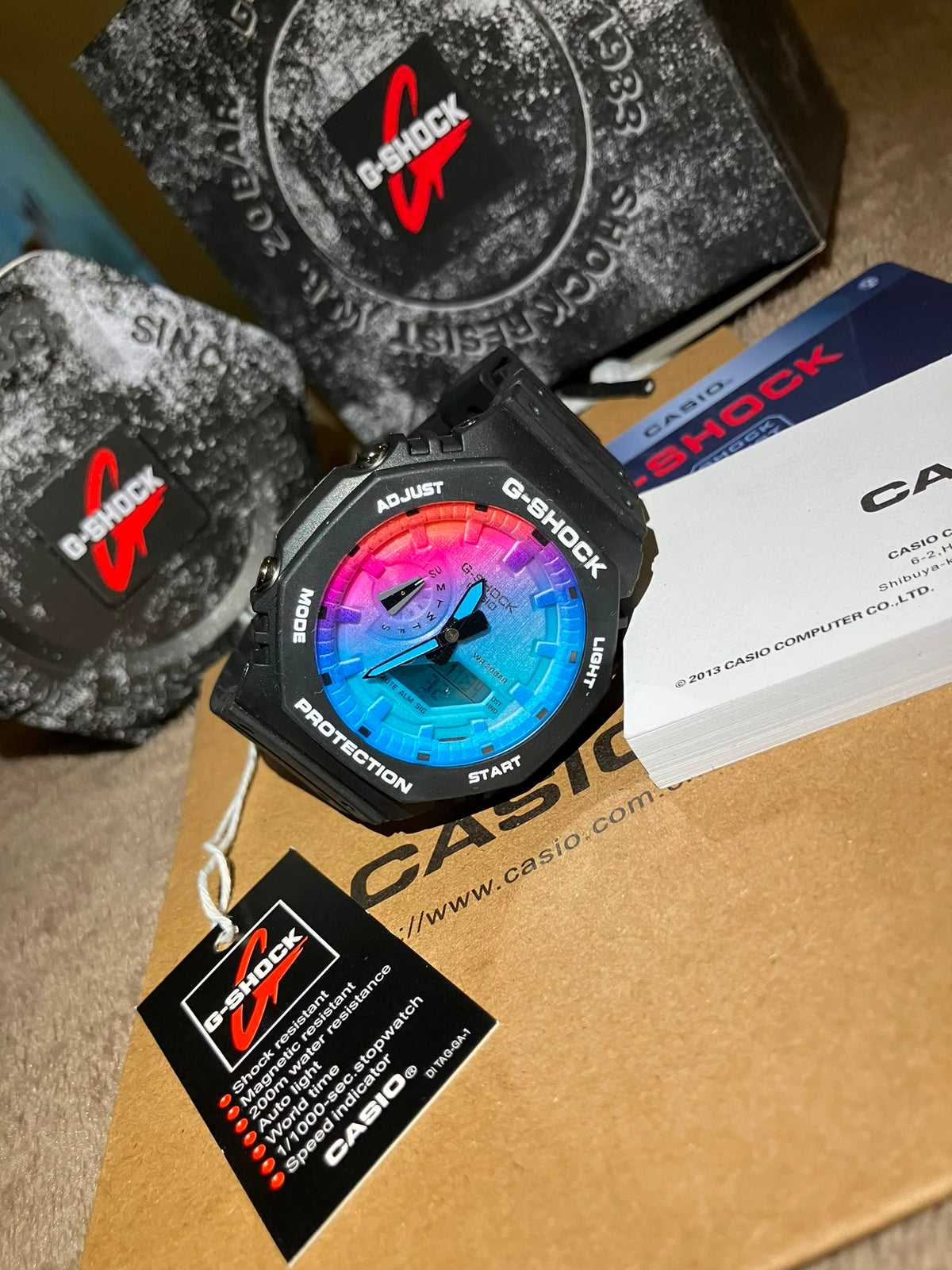 GA-2100 Noir sunset