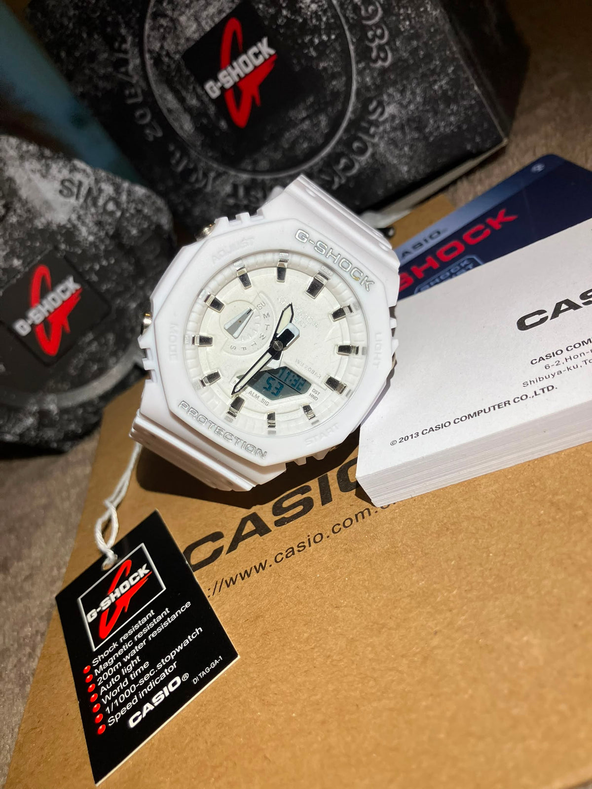 GA-2100 Blanc intégral