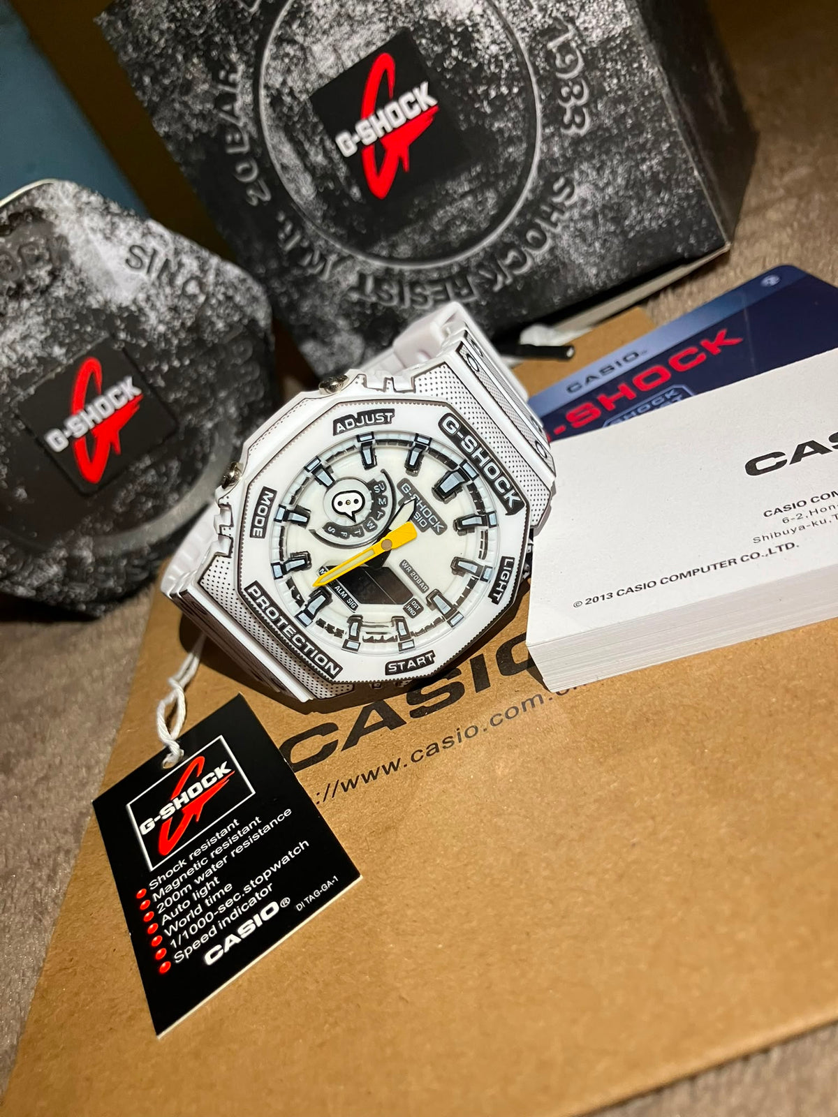 GA-2100 Blanc intégral