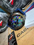 GA-2100 Noir splatter bleu